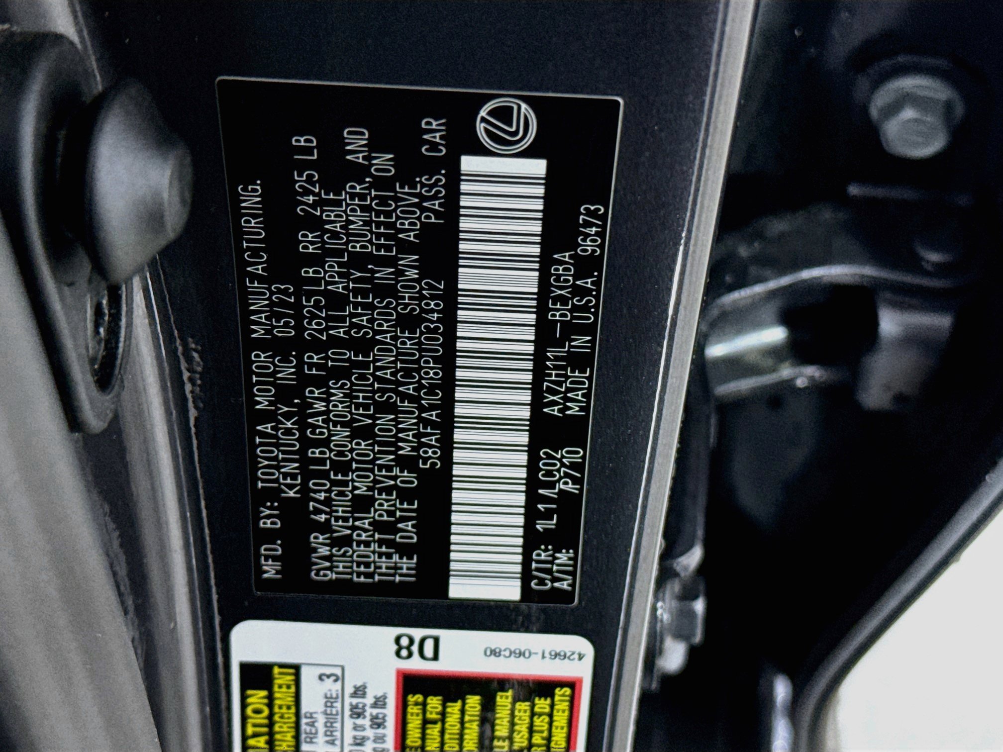 Used 2023 Lexus ES 300h Ultra Luxury FWD image 30