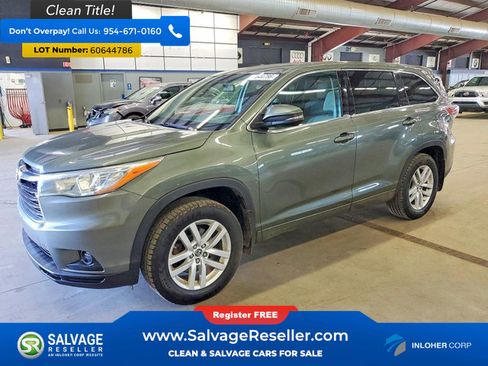 Used 2016 Toyota Highlander LE AWD/4WD image 1