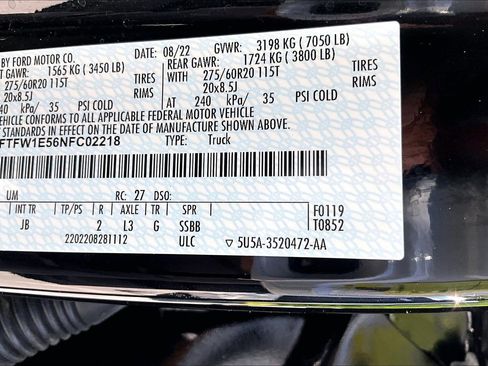 Used 2022 Ford F150 XL w/ STX Appearance Package AWD/4WD image 34