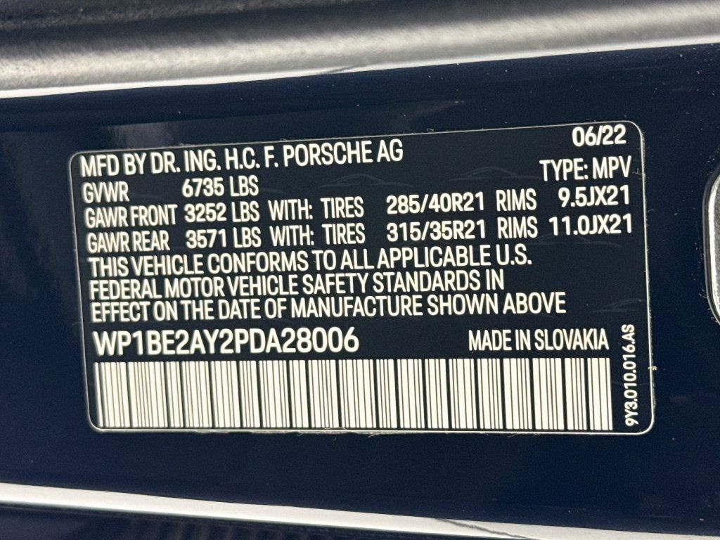 Certified 2023 Porsche Cayenne Platinum Edition AWD/4WD image 32
