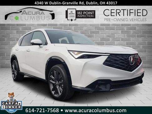 Certified 2025 Acura ADX A-Spec image 1