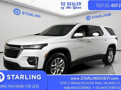Certified 2023 Chevrolet Traverse LS w/ Safety Package image 1