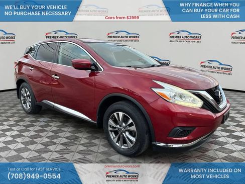 Used 2017 Nissan Murano S w/ Navigation Package AWD/4WD image 3