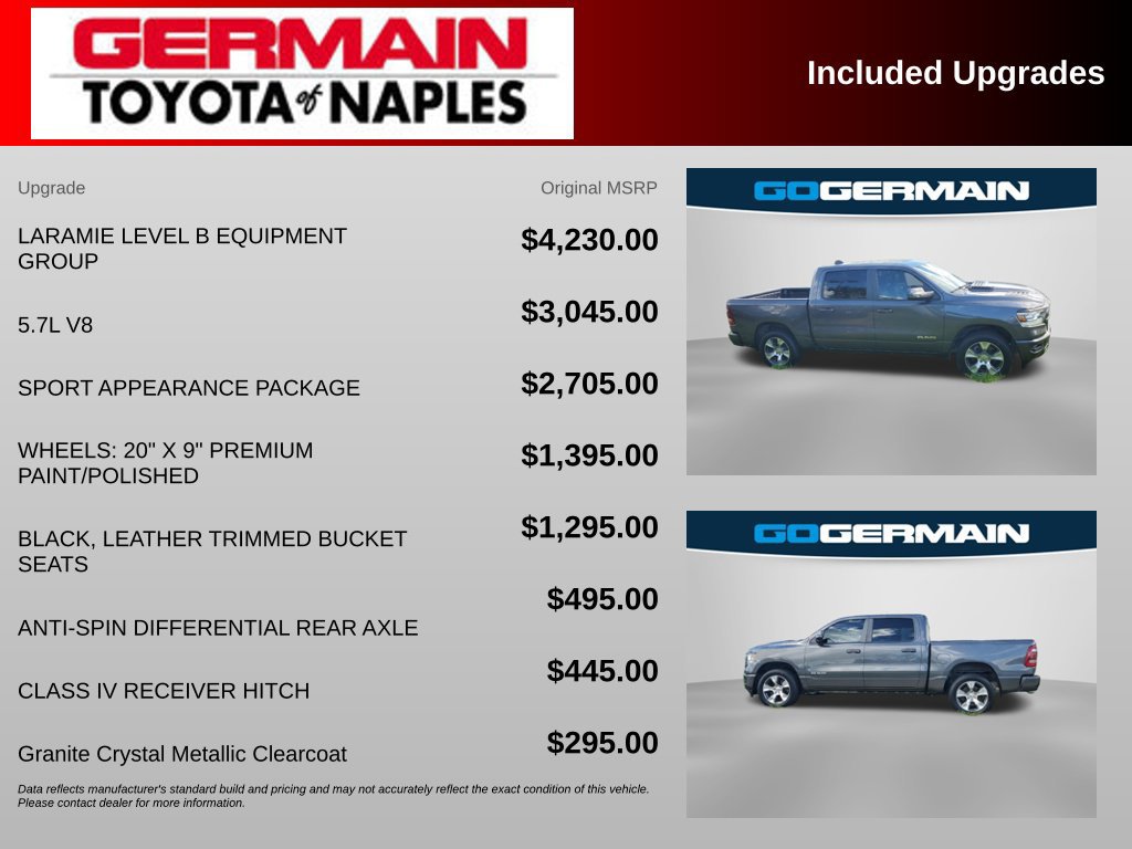 Used 2024 RAM 1500 Laramie AWD/4WD image 5