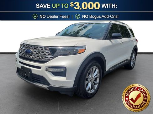 Certified 2021 Ford Explorer Limited w/ Equipment Group 301A RWD image 1
