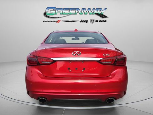 Used 2021 INFINITI Q50 Luxe w/ Seat & Sound Package image 2