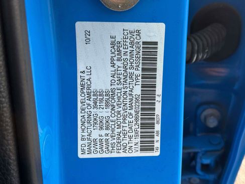 Used 2022 Honda Civic Sport image 14