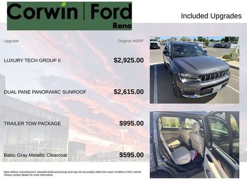 Used 2025 Jeep Grand Cherokee L Limited w/ Luxury Tech Group II AWD/4WD image 3