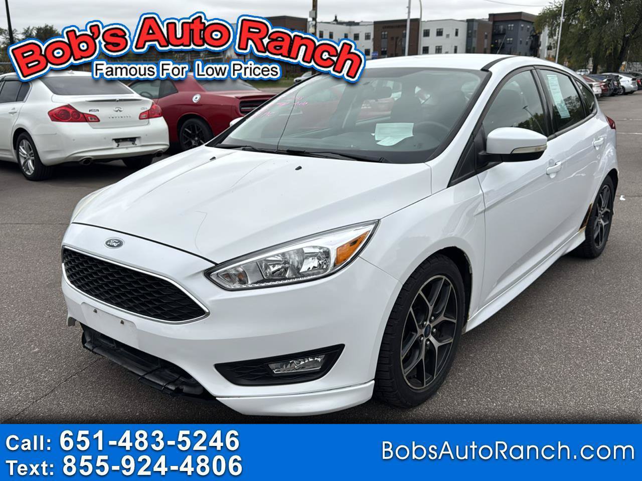 Used 2015 Ford Focus SE w/ SE Sport Package FWD image 1