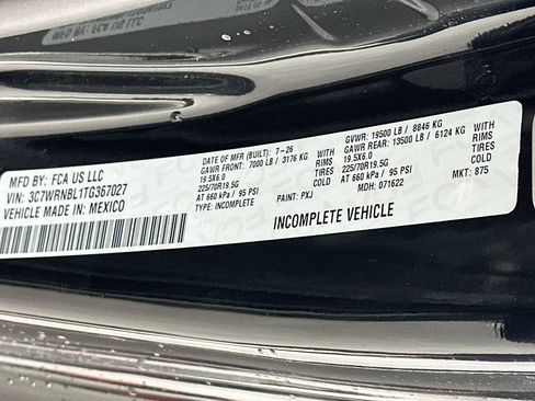 New 2026 RAM 5500 Tradesman w/ Chrome Appearance Group AWD/4WD image 17