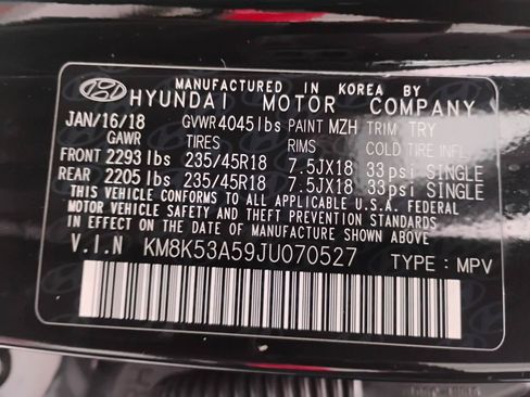 Used 2018 Hyundai Kona Ultimate FWD image 17