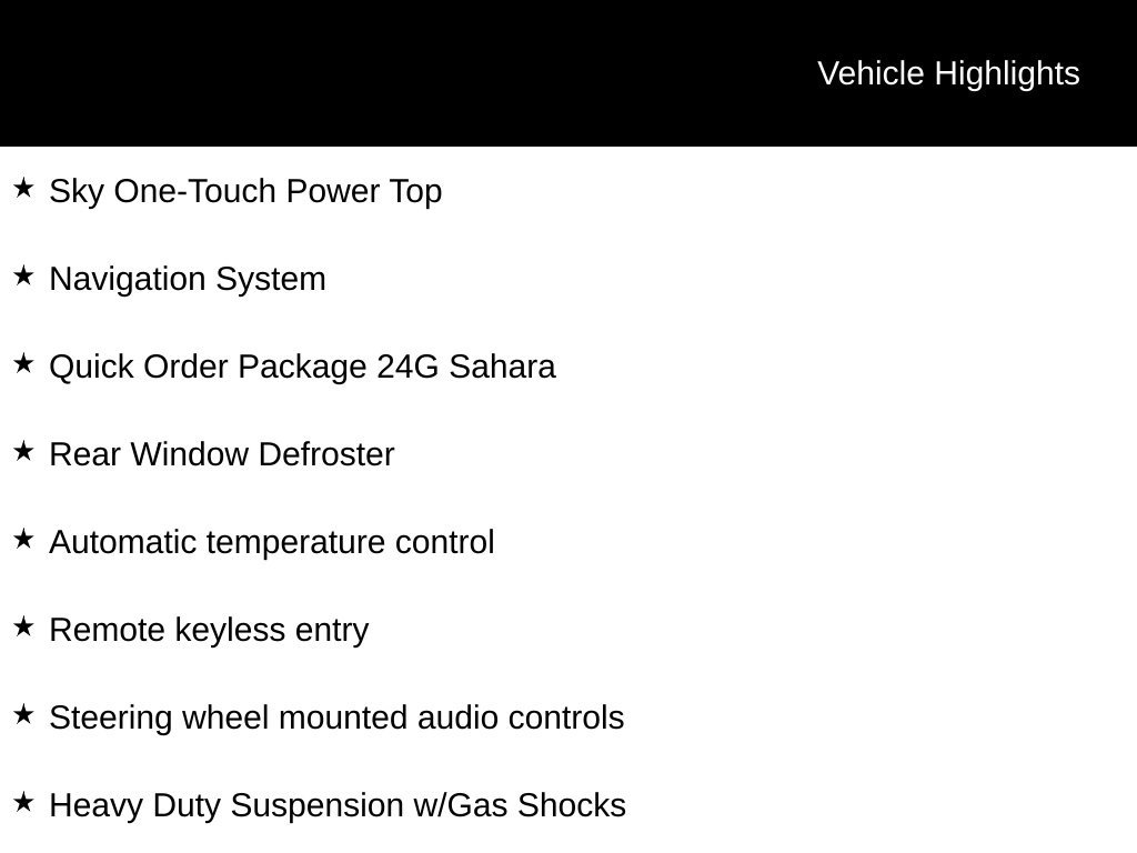 New 2027 Jeep Wrangler Unlimited Sahara AWD/4WD image 8