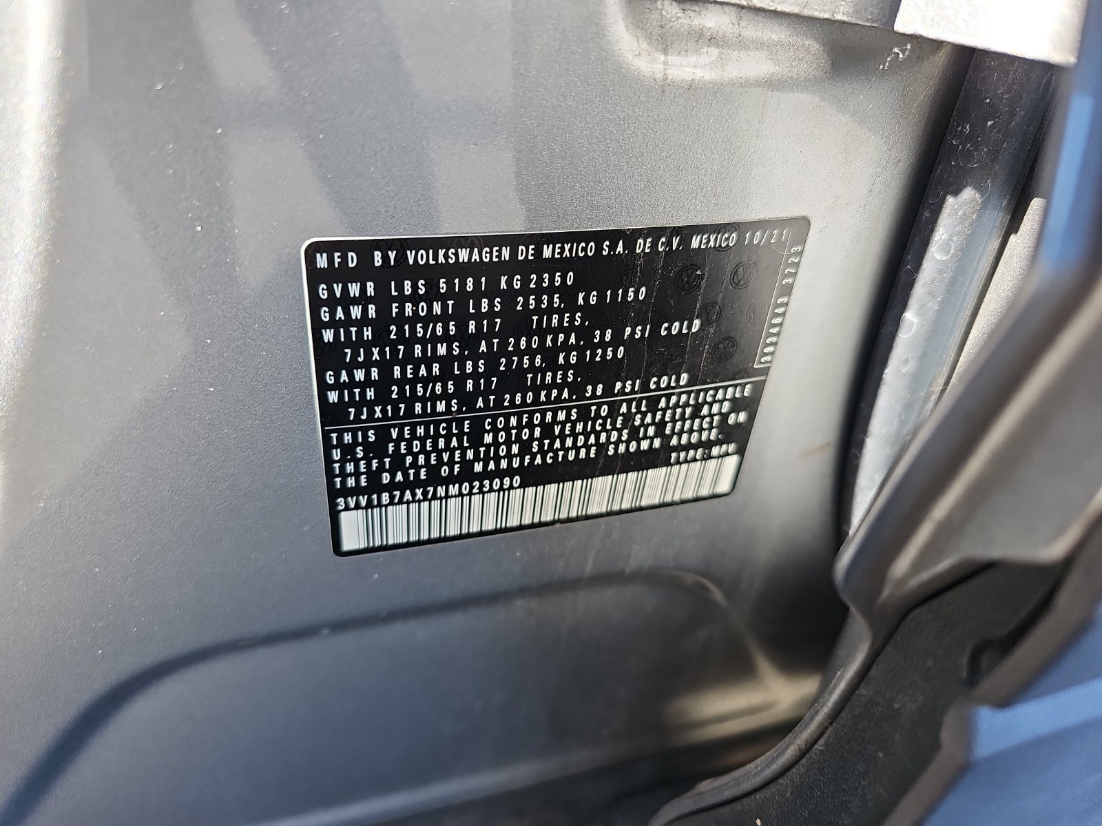 Used 2022 Volkswagen Tiguan S FWD image 9