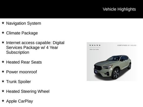 Certified 2024 Volvo XC40 B5 Plus w/ Protection Package Premier image 5