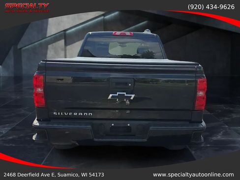 Used 2018 Chevrolet Silverado 1500 Custom w/ Custom Convenience Package AWD/4WD image 5