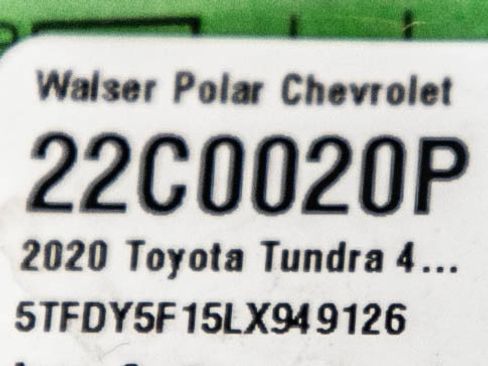 Used 2020 Toyota Tundra TRD Pro AWD/4WD image 28
