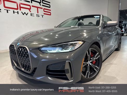 Used 2021 BMW M440i Convertible w/ Premium Package image 1