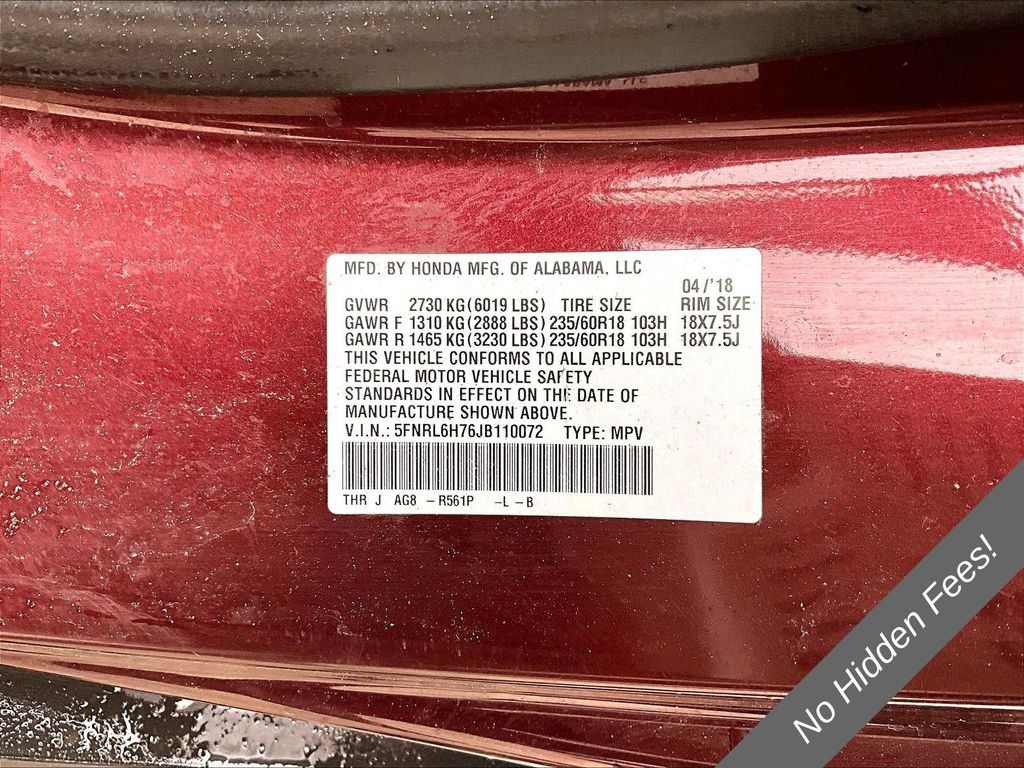 Used 2018 Honda Odyssey EX-L image 27