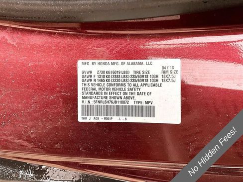Used 2018 Honda Odyssey EX-L image 27