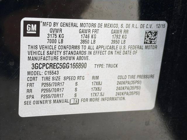 Used 2016 Chevrolet Silverado 1500 LT w/ All Star Edition RWD image 24