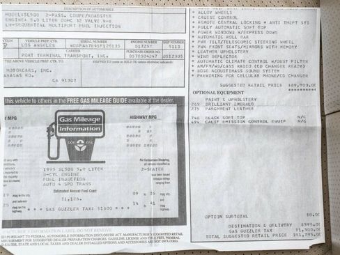 Used 1995 Mercedes-Benz SL 500 image 46