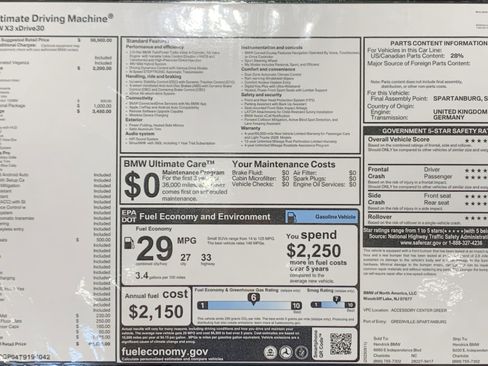 Used 2026 BMW X3 xDrive30 w/ Premium Package image 31