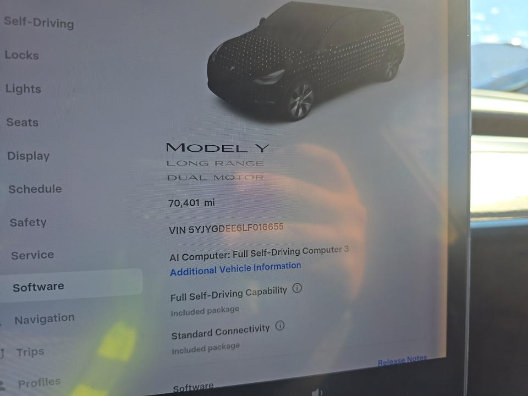 Used 2020 Tesla Model Y Long Range AWD/4WD image 2