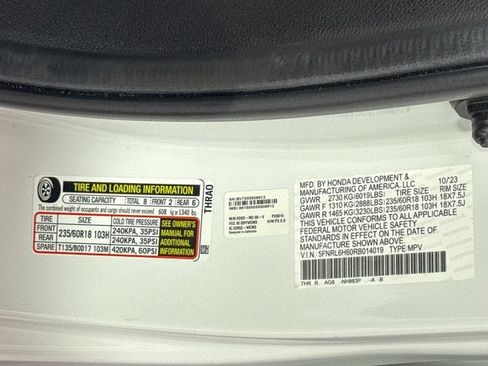 Used 2024 Honda Odyssey EX-L image 33