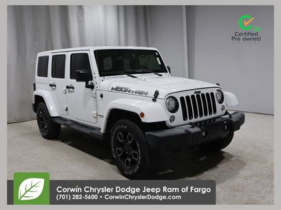 Certified 2017 Jeep Wrangler Unlimited Sahara