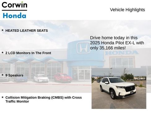 Used 2025 Honda Pilot EX-L image 6
