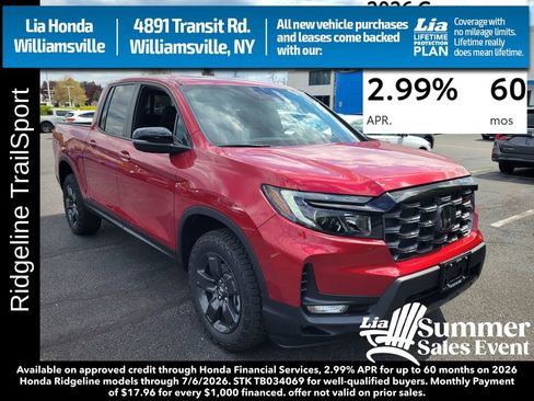 New 2026 Honda Ridgeline TrailSport image 1