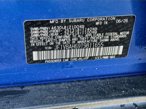 New 2026 Subaru WRX AWD/4WD image 38