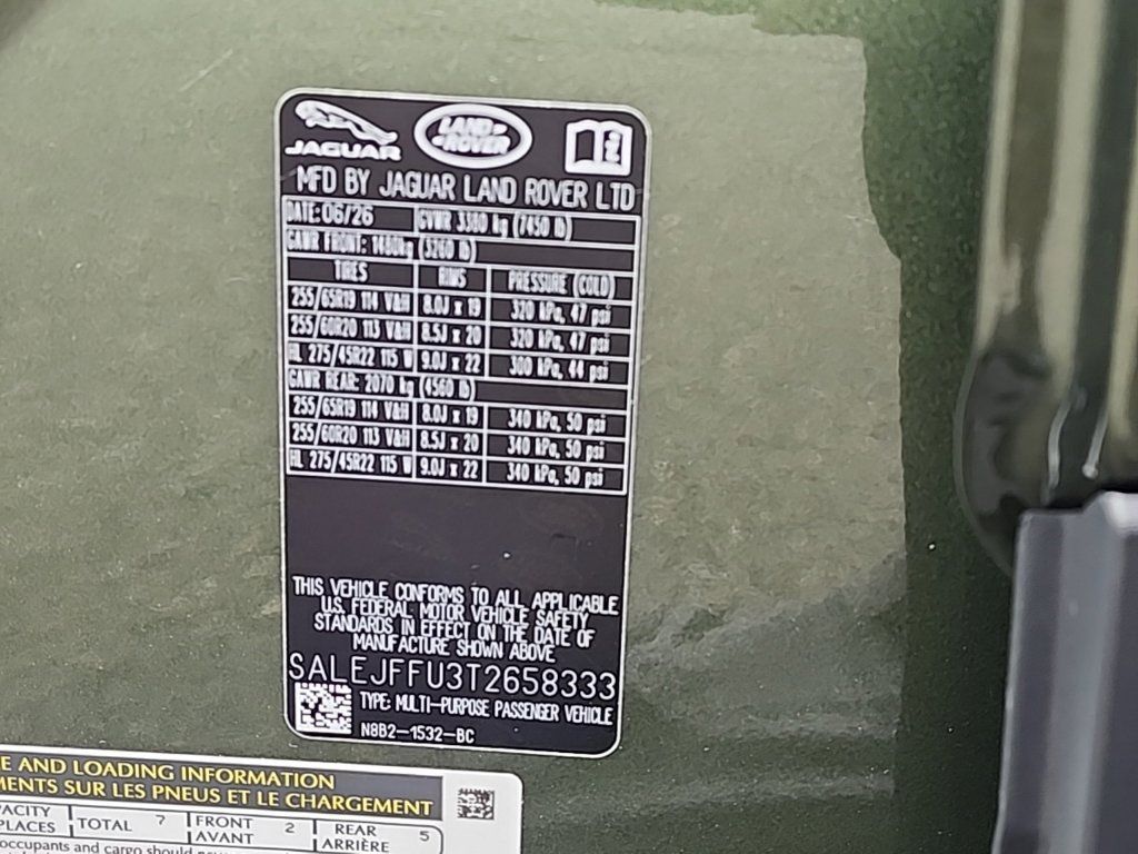 New 2026 Land Rover Defender 130 S AWD/4WD image 29