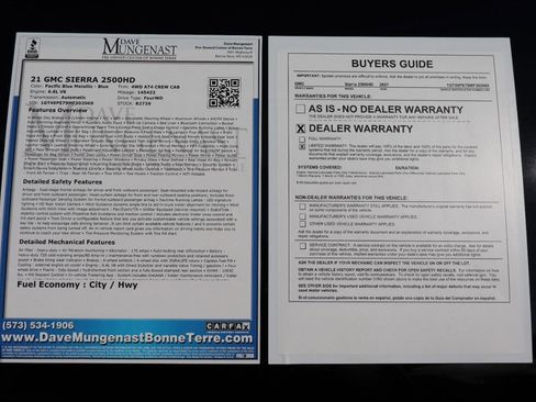 Used 2021 GMC Sierra 2500 AT4 w/ Snow Plow Prep/Camper Package image 24