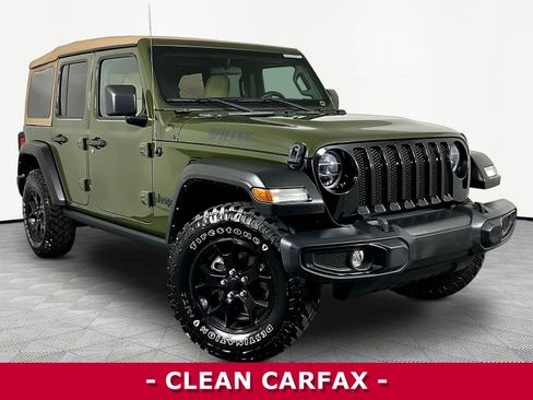Used 2022 Jeep Wrangler Unlimited Sport AWD/4WD image 3