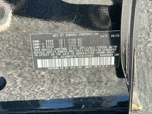 Certified 2025 Subaru Legacy Touring XT w/ Popular Package #3 AWD/4WD image 29