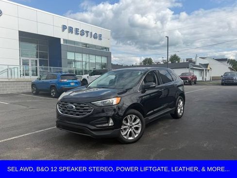 Used 2023 Ford Edge Titanium w/ Cargo Accessory Package AWD/4WD image 1