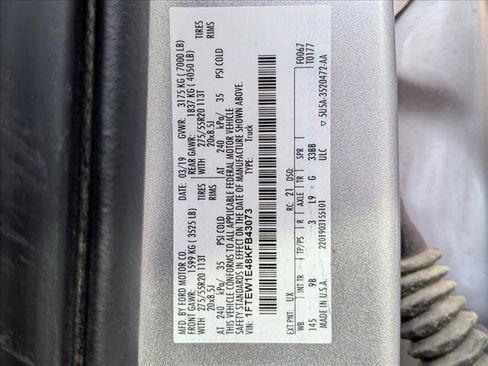 Used 2019 Ford F150 Platinum w/ Equipment Group 701A Luxury AWD/4WD image 20