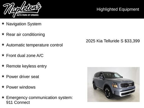 Used 2025 Kia Telluride S AWD/4WD image 15