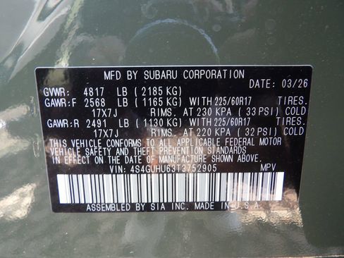 New 2026 Subaru Crosstrek 2.5i Wilderness AWD/4WD image 31