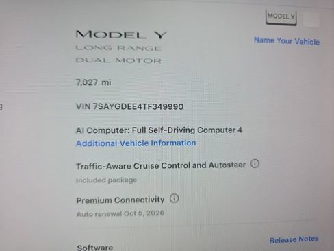 Used 2026 Tesla Model Y Long Range AWD/4WD image 8