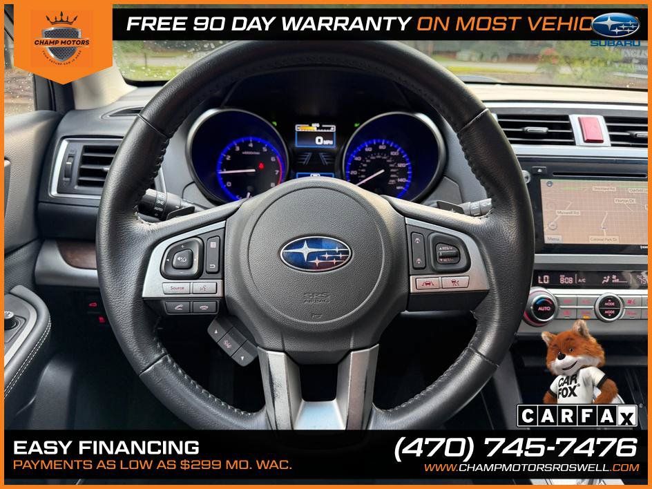 Used 2017 Subaru Outback 2.5i Limited AWD/4WD image 26