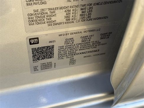 Certified 2021 Chevrolet Silverado 1500 RST w/ Redline Edition image 38