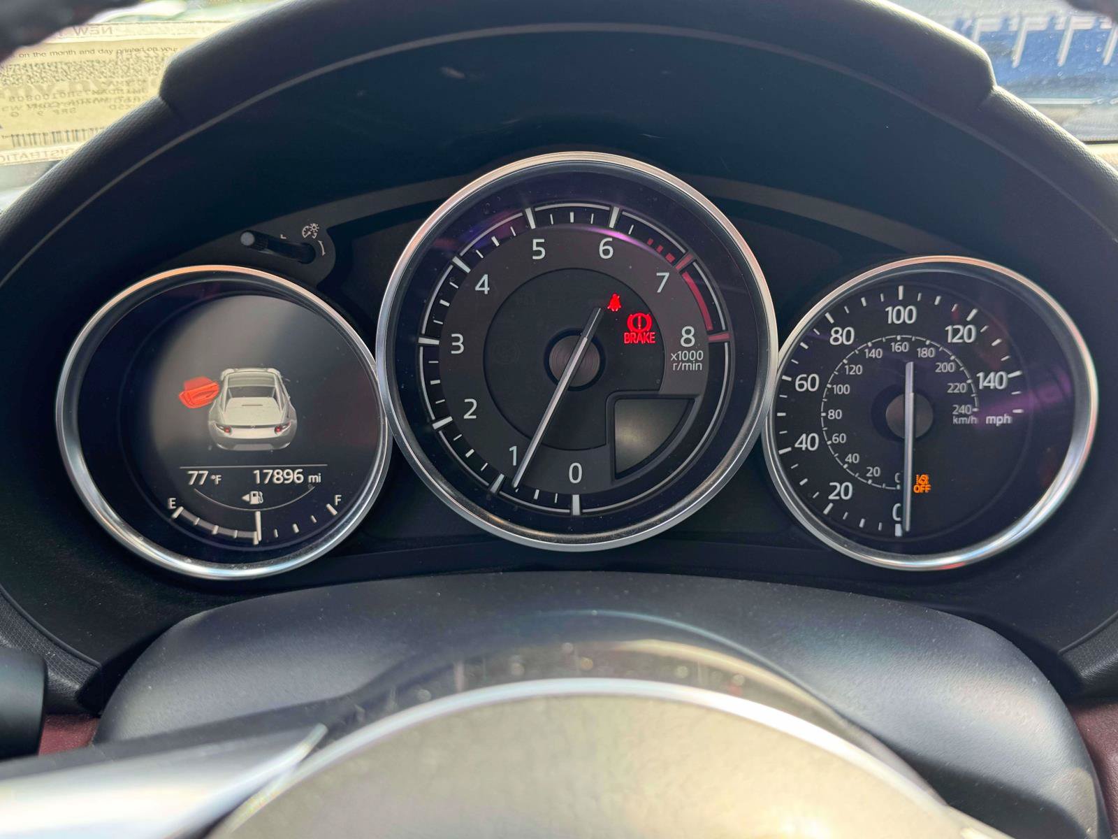 Used 2017 MAZDA MX-5 Miata RF Grand Touring RWD image 16