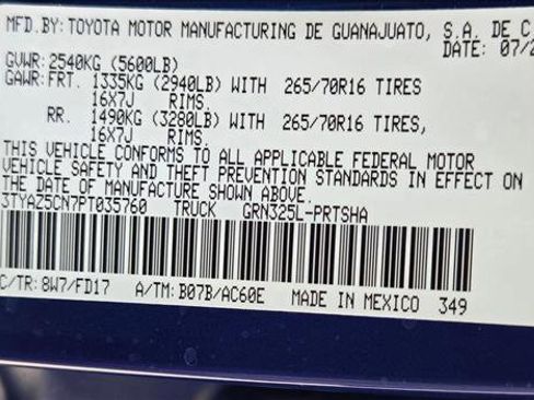 Certified 2023 Toyota Tacoma TRD Off-Road RWD image 23
