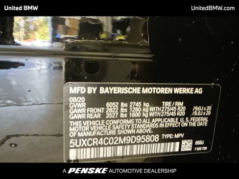 Used 2021 BMW X5 sDrive40i w/ Convenience Package image 23