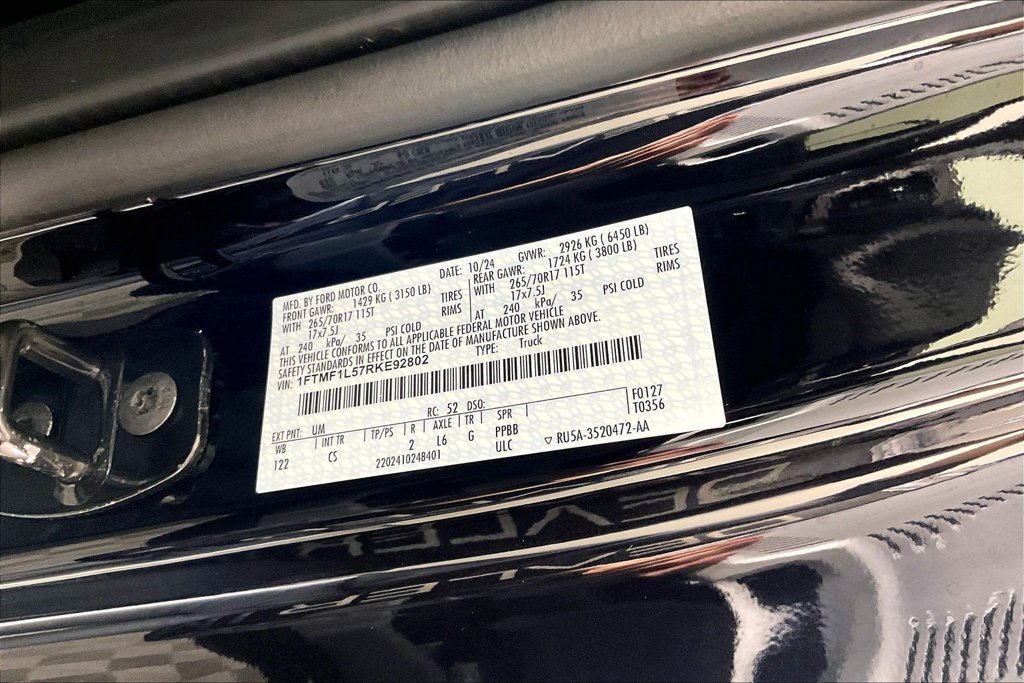Used 2024 Ford F150 XL w/ Equipment Group 103A High AWD/4WD image 38
