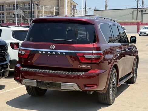 Used 2023 Nissan Armada Platinum w/ Captain's Chairs Package AWD/4WD image 3