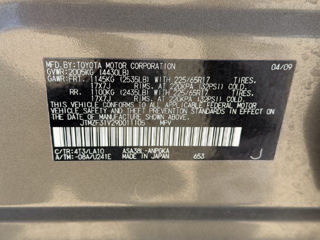 Used 2009 Toyota RAV4 Limited FWD image 28