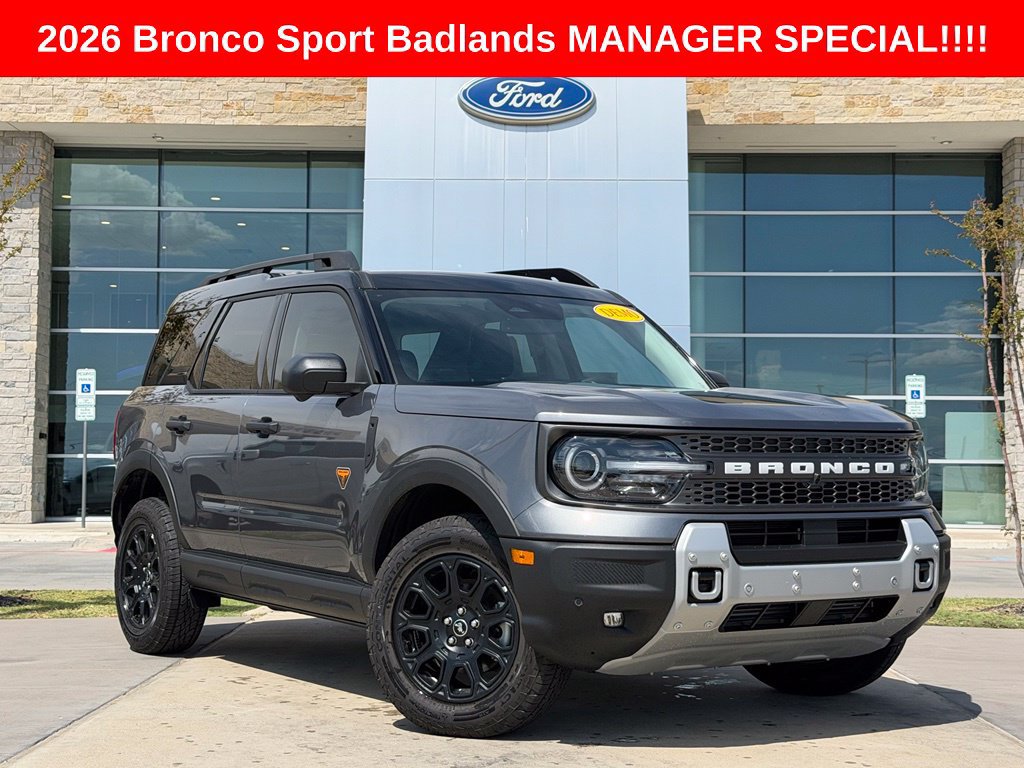 New 2026 Ford Bronco Sport Badlands w/ Badlands Tech Package AWD/4WD image 1